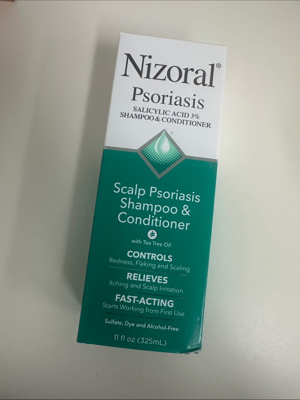 Scalp Psoriasis Shampoo & Conditioner — Green